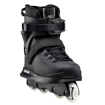 Rollerblade Blank Unisex Adult Fitness Inline Skate, Black, Urban Performance Inline Skates