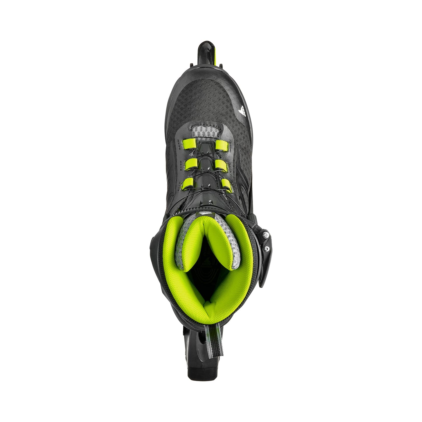 Rollerblade Macroblade 84 BOA, Adult Fitness Inline Skate, Black & Lime, Performance Inline Skates